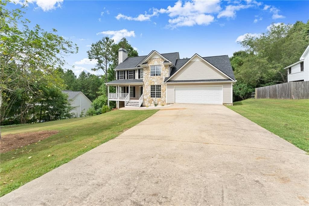 4 bedroom, 3 bathroom, 2,668 sq ft single family residence sold at 80 Valley Brook Drive, Dawsonville, GA 30534