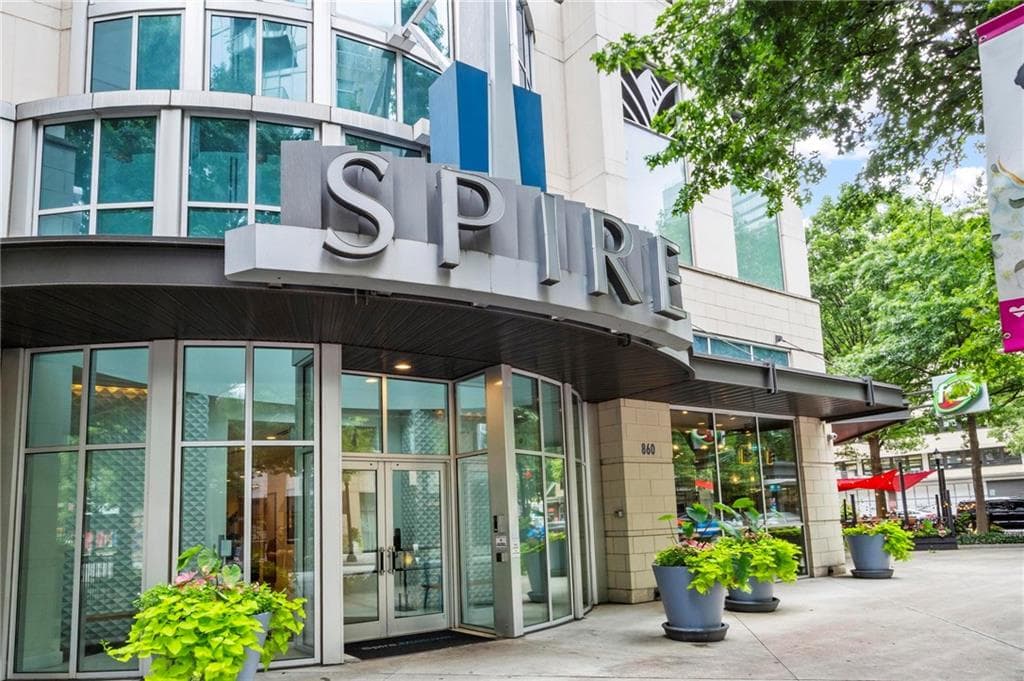 2 bedroom, 2 bathroom, 1,356 sq ft condominium sold at 860 Peachtree Street 2502, Atlanta, GA 30308