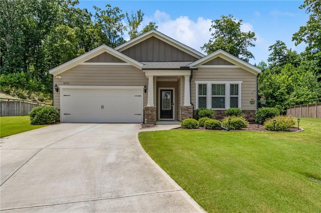 3 bedroom, 3 bathroom, 2,098 sq ft single family residence sold at 3270 Summerpoint Crossing, Cumming, GA 30028