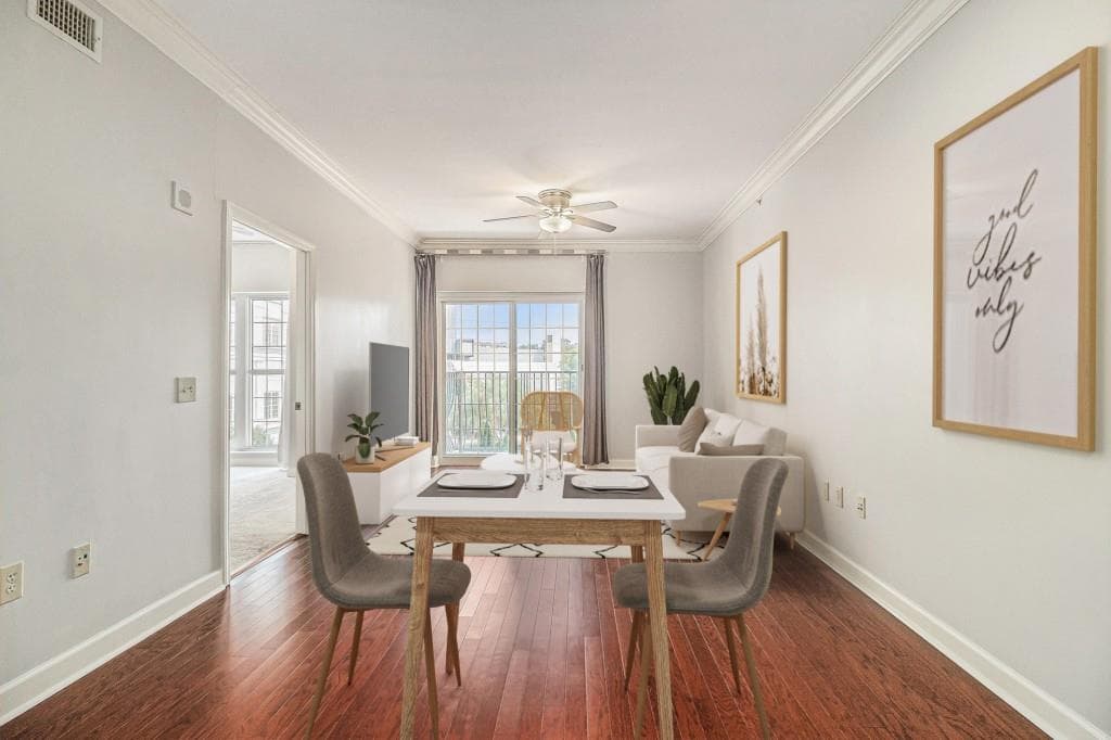 1 bedroom, 1 bathroom, 658 sq ft condominium sold at 195 14th Street 407, Atlanta, GA 30309