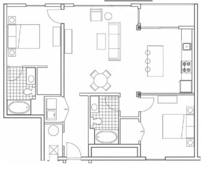2 bedroom, 2 bathroom, 1,205 sq ft apartment for rent at 935 Marietta Street 234, Atlanta, GA 30318 for $2,320 a month — photo 5