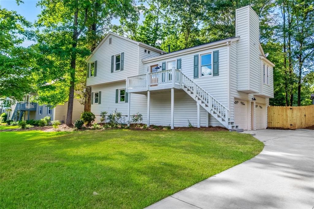 5 bedroom, 3 bathroom, 2,465 sq ft single family residence sold at 2850 Forest Chase Drive, Marietta, GA 30066
