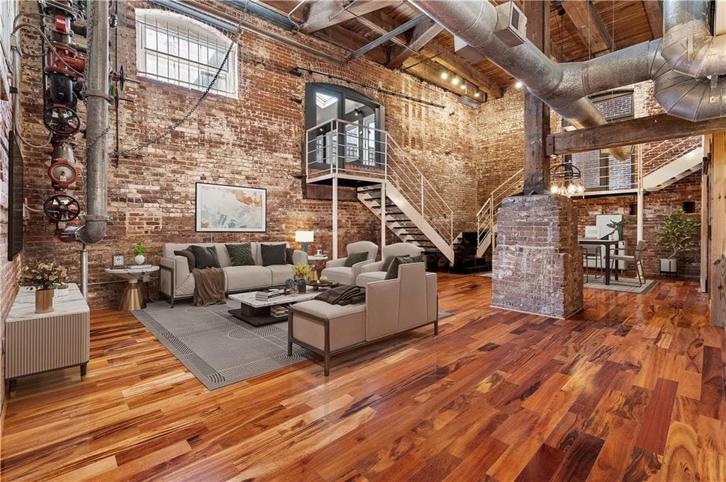 2 bedroom, 2 bathroom, 2,800 sq ft condominium sold at 490 Marietta Street 105, Atlanta, GA 30313