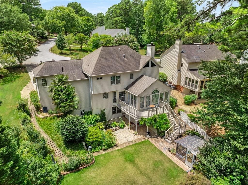 5 bedroom, 4 bathroom, 4,555 sq ft single family residence sold at 401 Sarah Lane, Lawrenceville, GA 30046