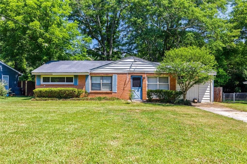 3 bedroom, 1 bathroom, 1,200 sq ft single family residence sold at 3026 Brook Drive, Decatur, GA 30033