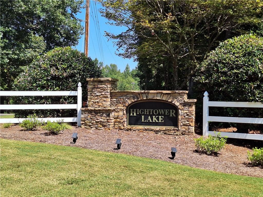 single family residence sold at 160 Hightower Lake Trail, Ball Ground, GA 30107