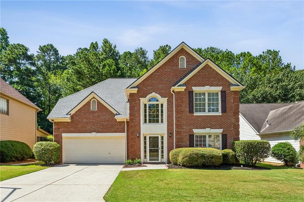 4 bedroom, 3 bathroom, 2,578 sq ft single family residence sold at 2714 Harper Woods Drive, Marietta, GA 30062