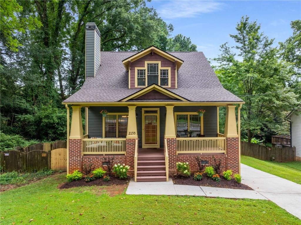 3 bedroom, 2 bathroom, 1,554 sq ft single family residence sold at 2155 McAfee Road, Decatur, GA 30032