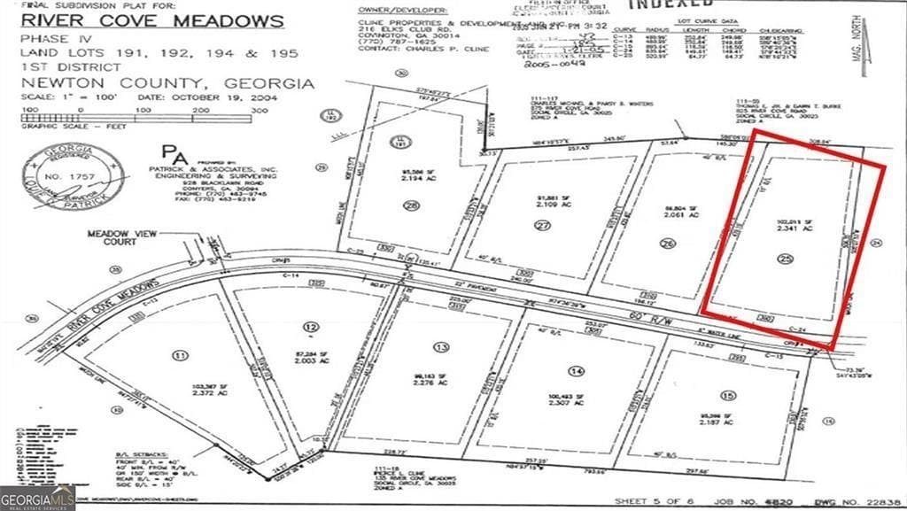 single family residence sold at 300 River Cove Meadows, Social Circle, GA 30025