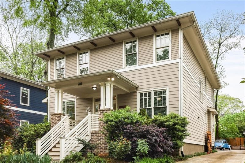 4 bedroom, 3 bathroom, 2,972 sq ft single family residence sold at 286 Norwood Avenue, Atlanta, GA 30317