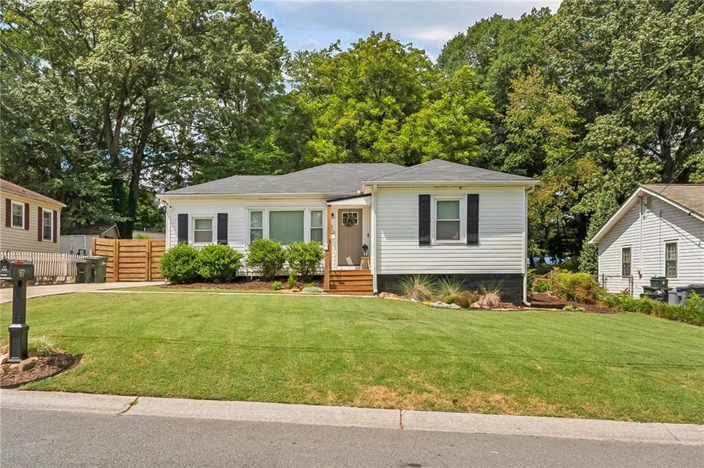 2 bedroom, 1 bathroom, 1,038 sq ft single family residence sold at 87 Otis Street, Marietta, GA 30060