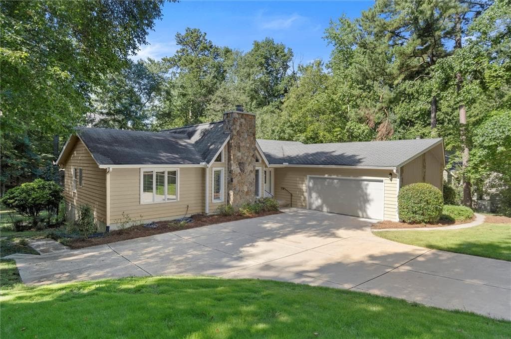 4 bedroom, 4 bathroom, 3,355 sq ft single family residence sold at 420 HACKBERRY Court, Roswell, GA 30076