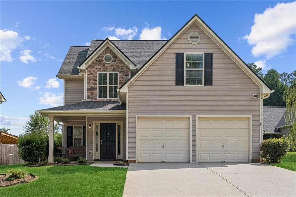4 bedroom, 3 bathroom, 1,615 sq ft single family residence sold at 113 Sandberg Way, Dawsonville, GA 30534