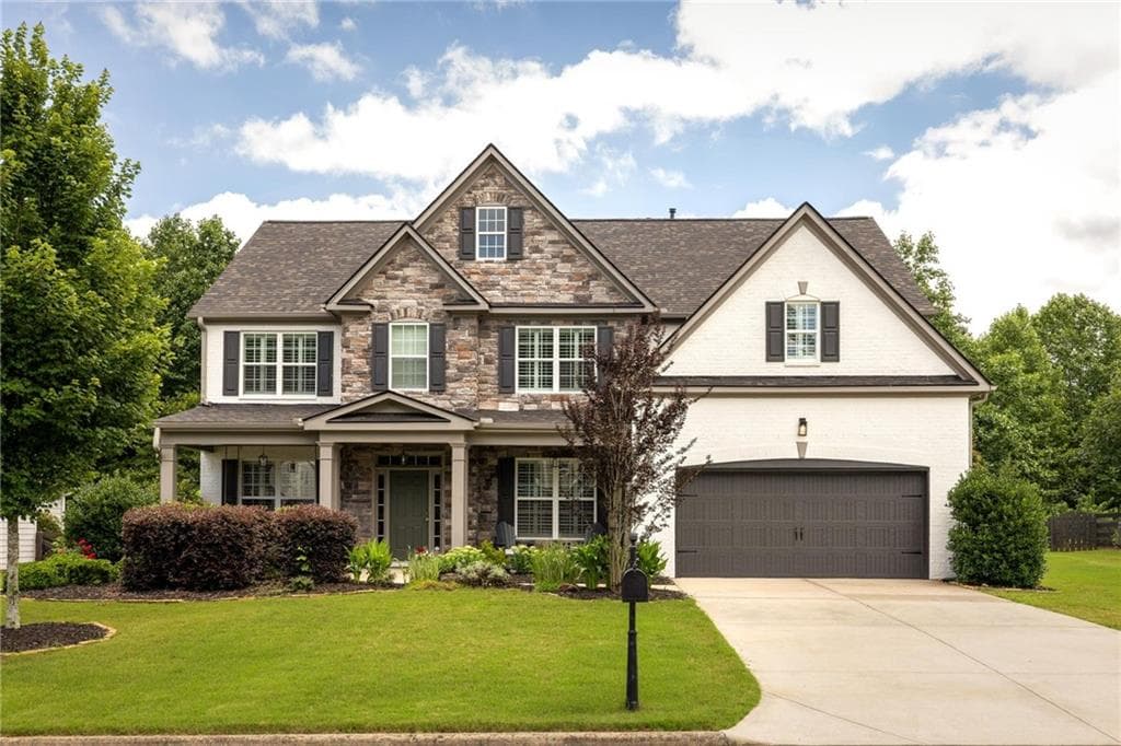 5 bedroom, 3 bathroom, 3,545 sq ft single family residence sold at 374 Heritage Overlook, Woodstock, GA 30188
