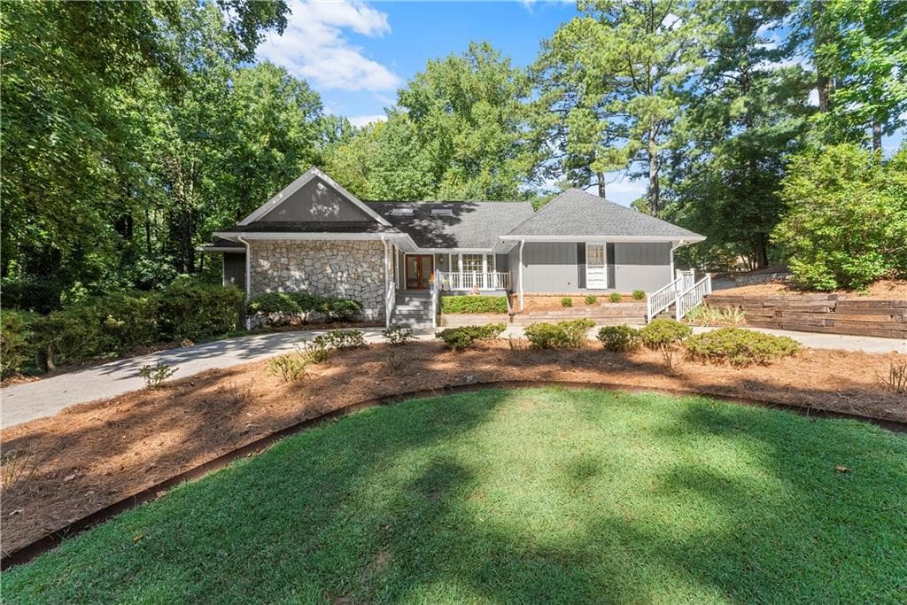 4 bedroom, 3 bathroom, 3,812 sq ft single family residence sold at 8390 Valley Tarn, Atlanta, GA 30350