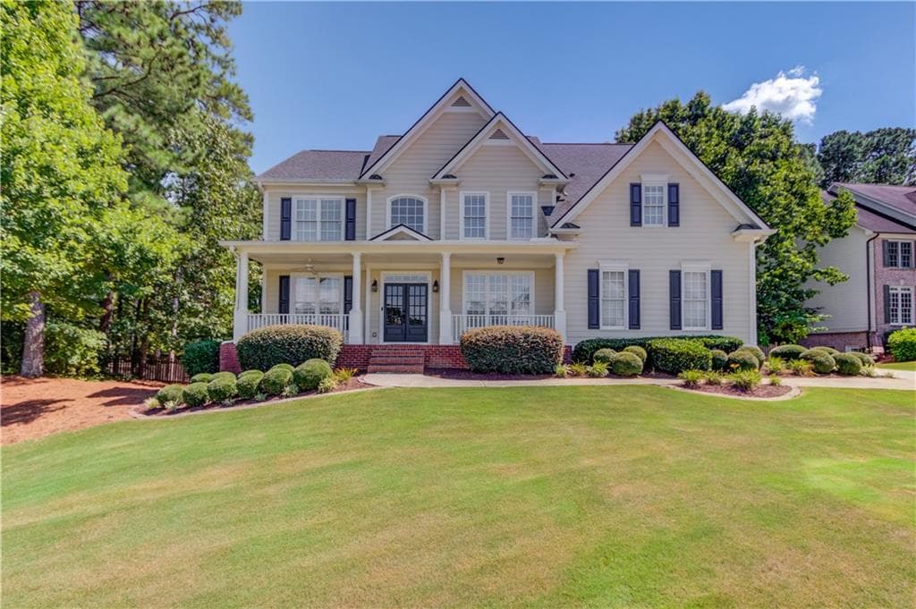 5 bedroom, 5 bathroom, 4,030 sq ft single family residence sold at 1733 Woodbow Path, Dacula, GA 30019