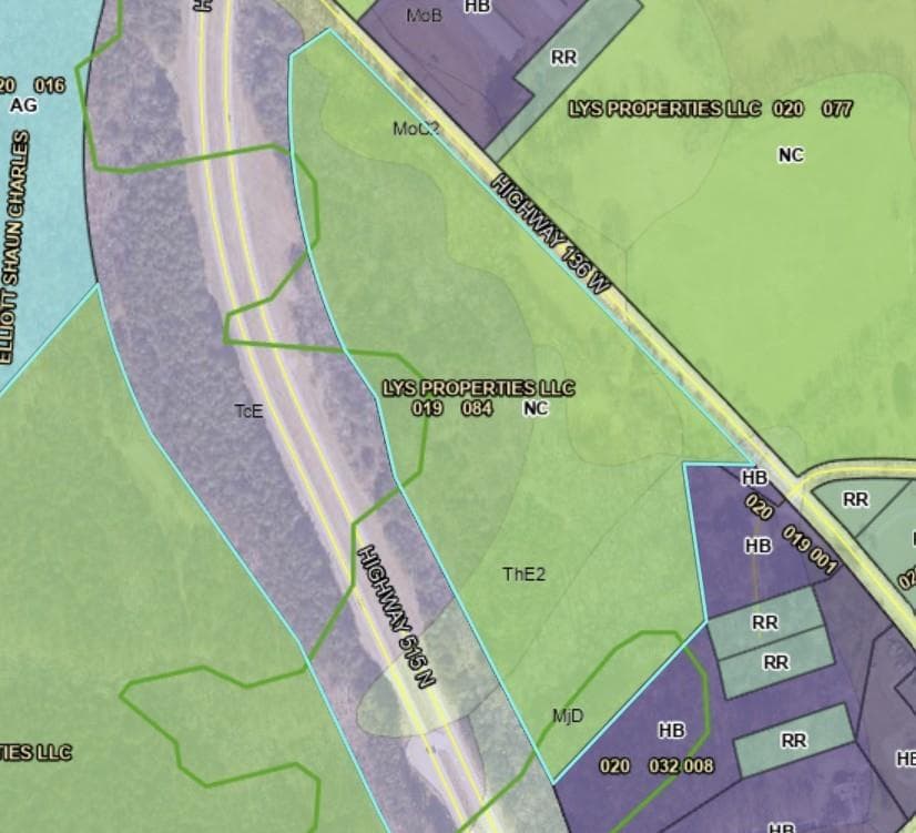 unimproved land for sale at 0 Antioch Church Road, Talking Rock, GA 30175 — photo 3