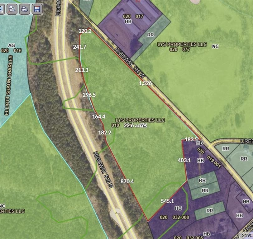 unimproved land for sale at 0 Antioch Church Road, Talking Rock, GA 30175