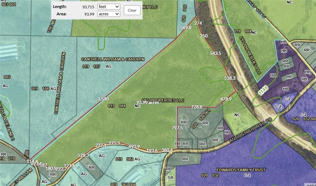 unimproved land for sale at 00 Antioch Church Road, Talking Rock, GA 30175 — photo 2