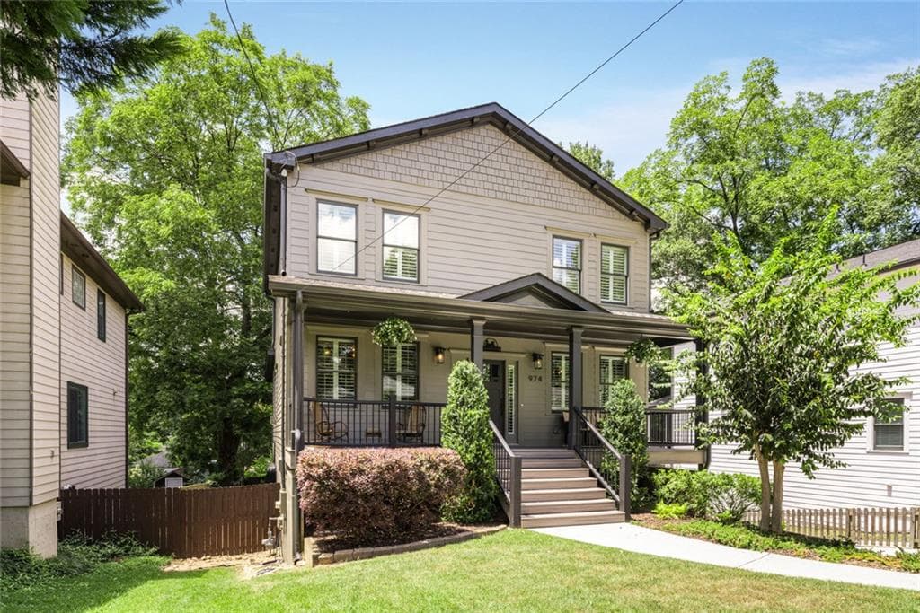3 bedroom, 3 bathroom, 2,100 sq ft single family residence sold at 974 Rice Street, Atlanta, GA 30318