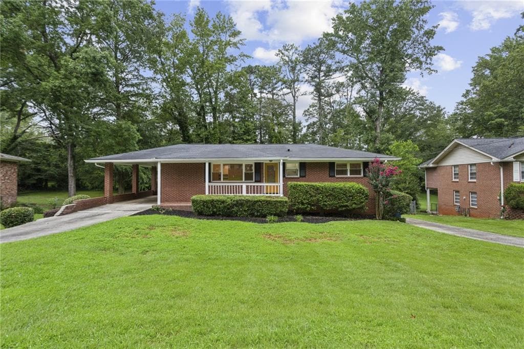 3 bedroom, 2 bathroom, 1,938 sq ft single family residence sold at 2221 Plantation Drive, Atlanta, GA 30344
