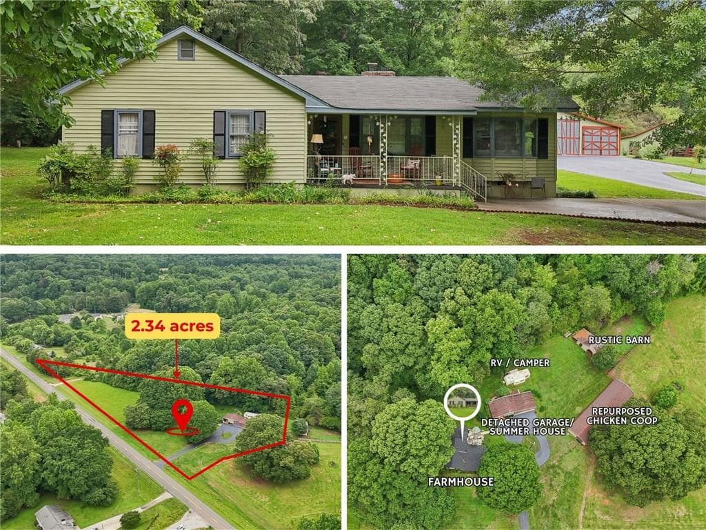 3 bedroom, 1 bathroom, 1,437 sq ft single family residence sold at 1320 Claude Parks Road, Murrayville, GA 30564