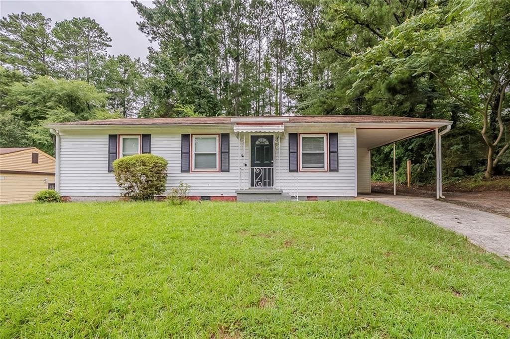 3 bedroom, 1 bathroom, 925 sq ft single family residence for sale at 3633 Bunker Hill Drive, Atlanta, GA 30331