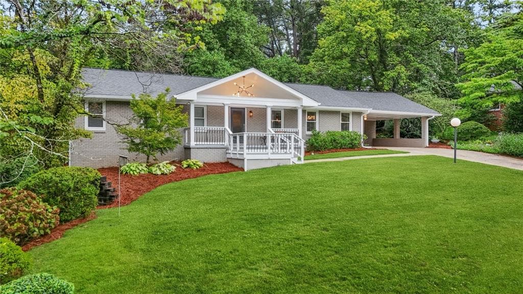 3 bedroom, 2 bathroom, 2,095 sq ft single family residence sold at 2354 Echo Hills Circle, Atlanta, GA 30345