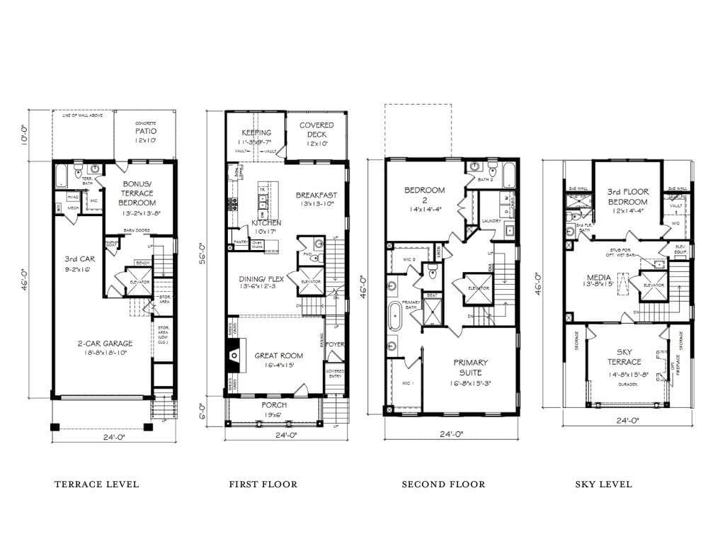 4 bedroom, 5 bathroom, 3,335 sq ft townhouse under contract at 3430 Commander Cove, Suwanee, GA 30024 — photo 5