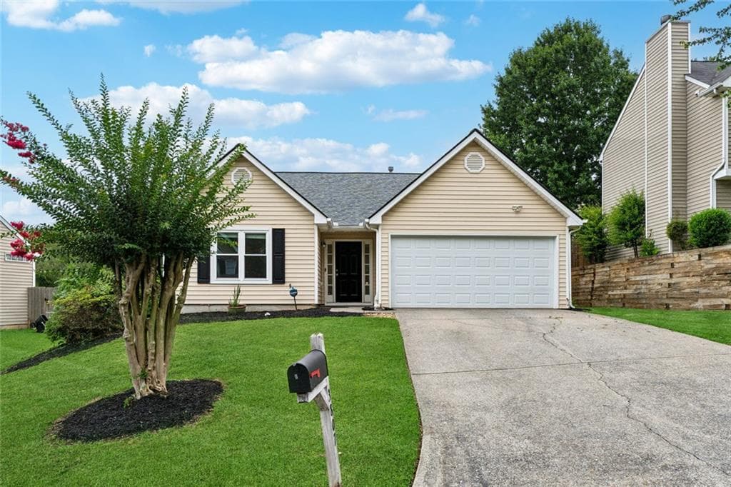 3 bedroom, 2 bathroom, 1,624 sq ft single family residence sold at 3807 Tidewater Way, Acworth, GA 30101