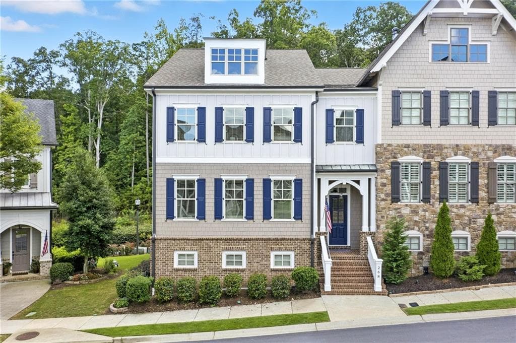 4 bedroom, 4 bathroom, 3,808 sq ft townhouse sold at 268 Trecastle Square, Canton, GA 30114