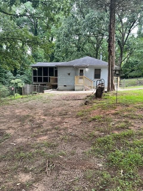 2 bedroom, 1 bathroom single family residence under contract at 660 Hickory + 3 contiguous lot parcels Trail, Mableton, GA 30126 — photo 6