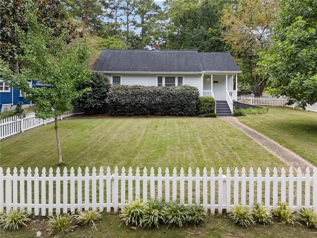 2 bedroom, 2 bathroom, 1,134 sq ft single family residence sold at 1599 Braeburn Drive, Atlanta, GA 30316
