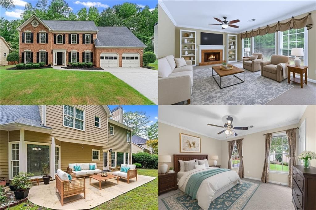 4 bedroom, 3 bathroom, 2,588 sq ft single family residence sold at 3034 Brookgreen Trail, Lawrenceville, GA 30043
