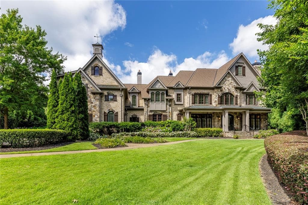 6 bedroom, 12 bathroom, 10,977 sq ft single family residence sold at 170 Autry Trail, Johns Creek, GA 30022