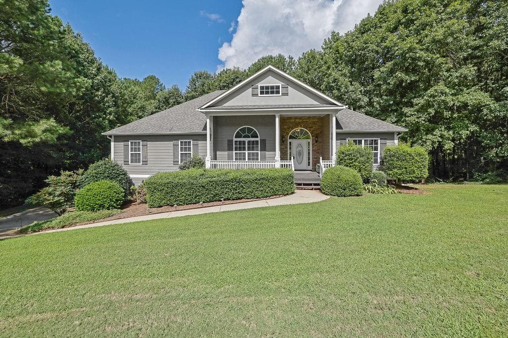 4 bedroom, 3 bathroom, 4,941 sq ft single family residence sold at 408 Gray Fox Drive, Canton, GA 30114