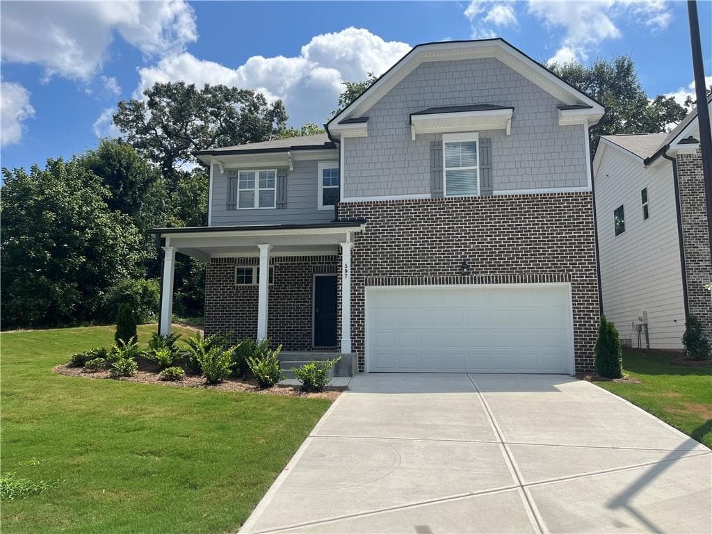 3 bedroom, 3 bathroom, 1,650 sq ft single family residence sold at 597 River Gardens Drive, Atlanta, GA 30354