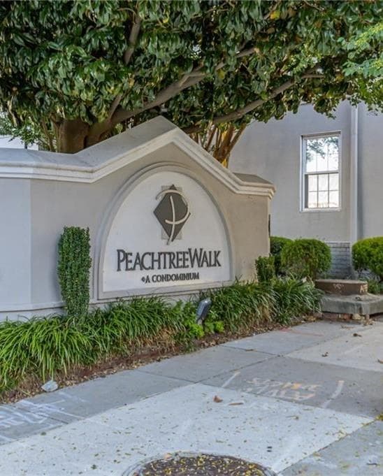 1 bedroom, 1 bathroom, 730 sq ft condominium sold at 1075 Peachtree Walk A415, Atlanta, GA 30309