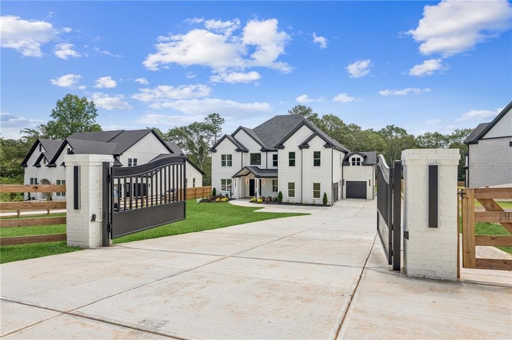 5 bedroom, 6 bathroom, 6,386 sq ft single family residence sold at 1035 Fleeman Road, Hoschton, GA 30548