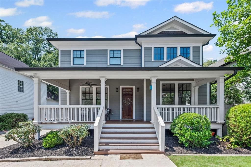 4 bedroom, 3 bathroom, 2,896 sq ft single family residence sold at 312 Melrose Avenue, Decatur, GA 30030