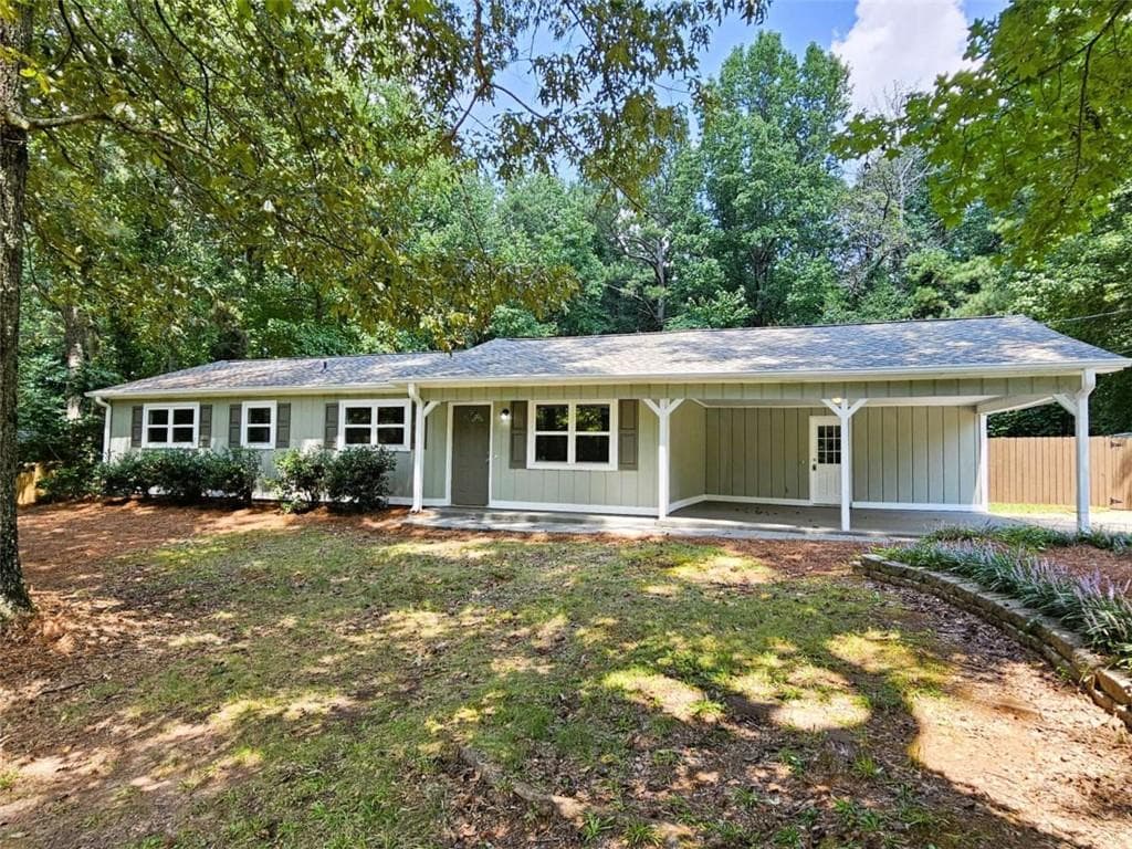 3 bedroom, 2 bathroom, 1,355 sq ft single family residence sold at 6380 Pleasant Drive, Winston, GA 30187