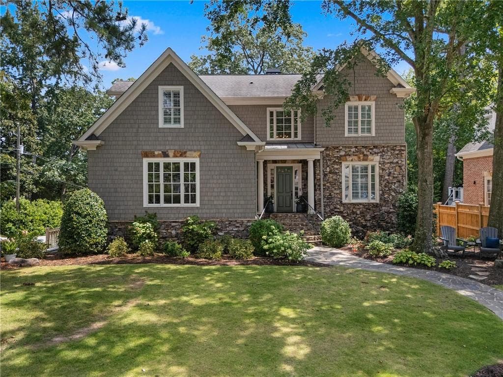 4 bedroom, 5 bathroom, 4,631 sq ft single family residence sold at 2681 Brookwood Drive, Atlanta, GA 30305