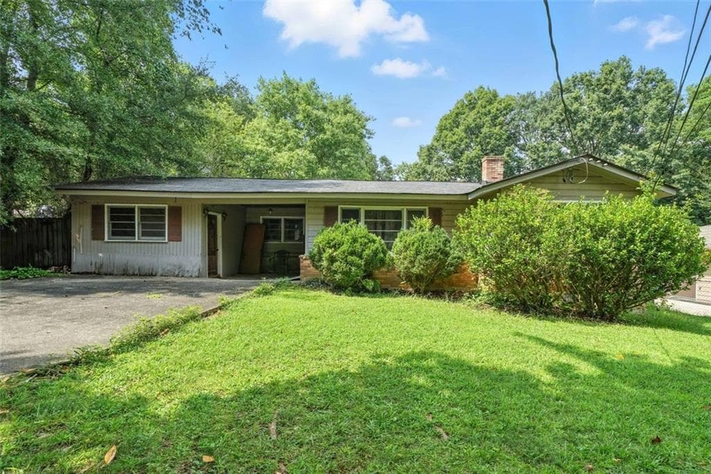 2 bedroom, 1 bathroom, 862 sq ft single family residence sold at 7099 LAKEVIEW Lane, Atlanta, GA 30360