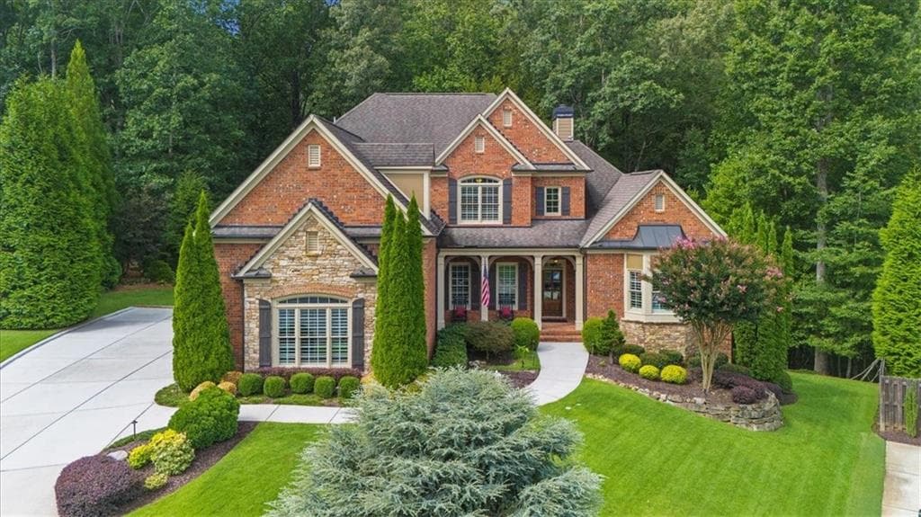 5 bedroom, 4 bathroom, 4,170 sq ft single family residence sold at 601 Rocky Creek Point, Woodstock, GA 30188