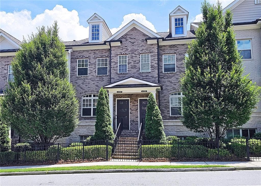 2 bedroom, 4 bathroom, 1,801 sq ft townhouse sold at 4107 Township Parkway 69, Sandy Springs, GA 30342