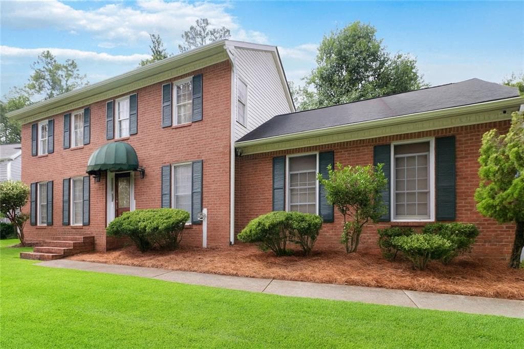 4 bedroom, 3 bathroom, 2,168 sq ft single family residence sold at 1482 Oak Springs Drive, Marietta, GA 30066