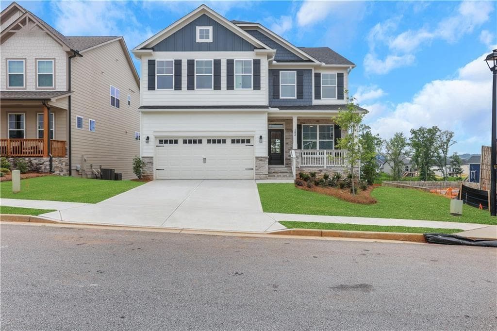 5 bedroom, 4 bathroom, 3,276 sq ft single family residence sold at 182 Candlewood Lane, Hoschton, GA 30548