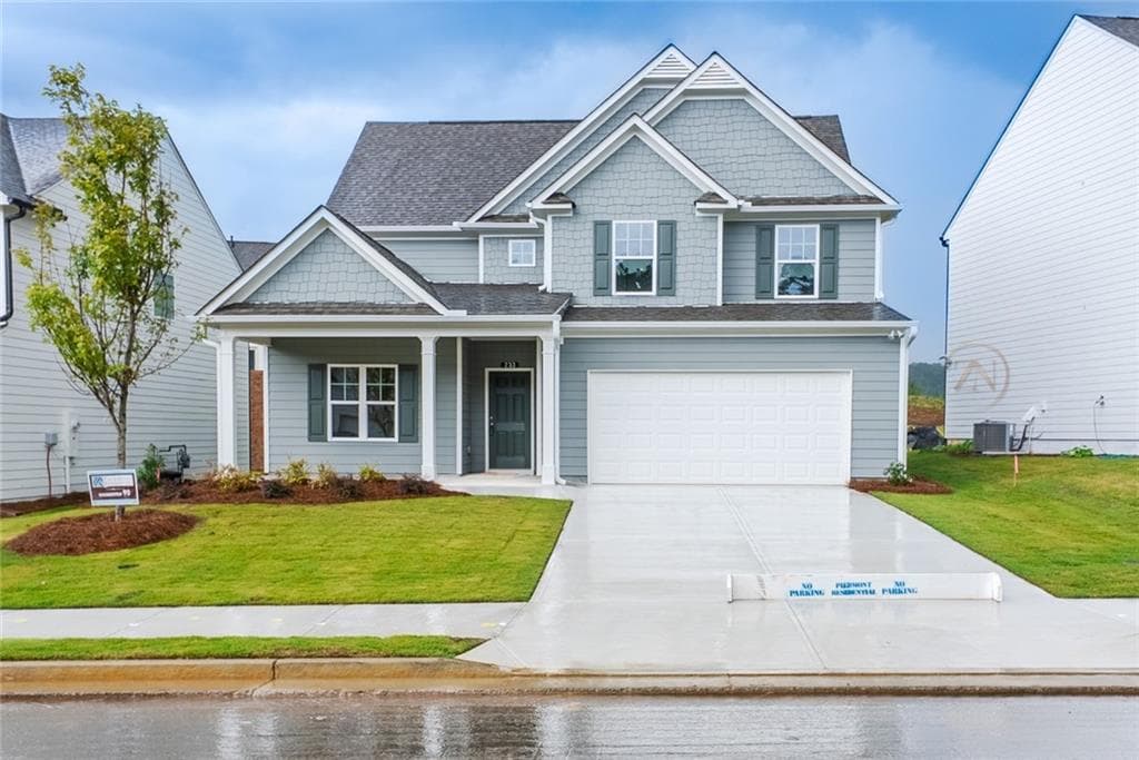 4 bedroom, 3 bathroom, 2,220 sq ft single family residence sold at 233 Bloomfield Circle, Canton, GA 30114