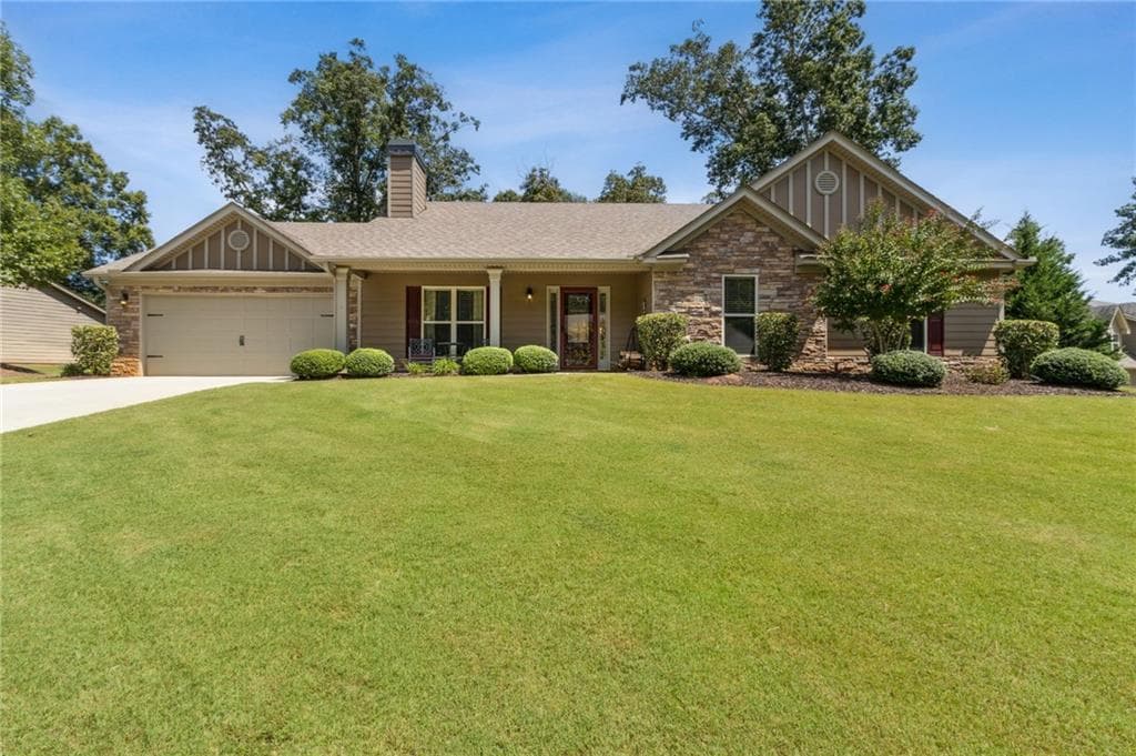 4 bedroom, 3 bathroom, 2,233 sq ft single family residence sold at 701 Cambridge Farms Drive, Hoschton, GA 30548