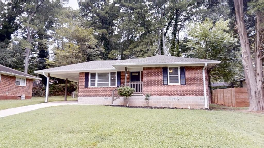 3 bedroom, 2 bathroom, 1,140 sq ft single family residence sold at 1881 Derrill Drive, Decatur, GA 30032
